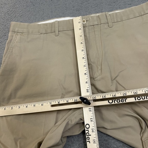 Polo Golf Ralph Lauren Shorts Mens 40 Beige Chino Cotton Crest Casual Adult - Picture 4 of 11